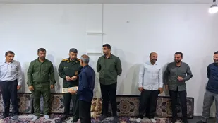 برگزاری مراسم افتخار شهر آبروی محله در شهر ایذه