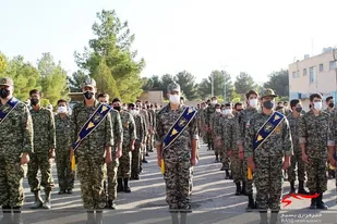 برگزاری صبحگاه مشترک نظامی در سپاه گلپایگان