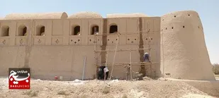 آغاز کار حفاظت و مرمت ارگ جلال آباد سیستان