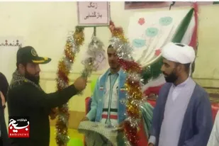 زنگ ایثار و مقاومت وبازگشایی مدارس در شهرستان مهرستان بصدا درآمد