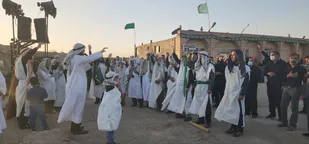 برگزاری تعزیه بنی اسد در شهر خوسف