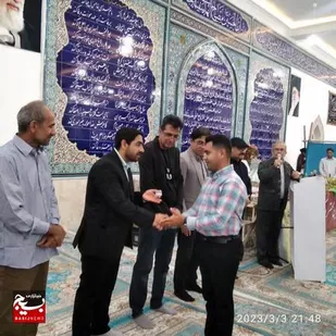 تجلیل از جوانان بسیجی حوزه مقاومت بسیج جوادالائمه(ع) بندر بوالخیر به مناسبت روز جوان
