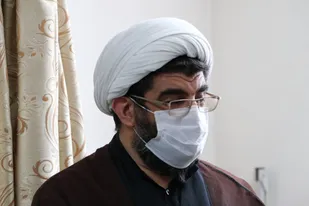 حضور مسئول دفتر نمايندگی ولي فقيه در سپاه زنجان در جمع مدافعان سلامت