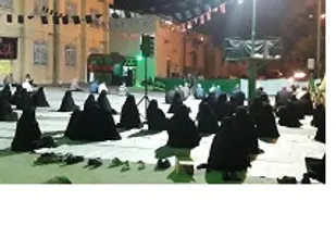 یادواره شهدا توسط حوزه نرجس خاتون ناحیه مرکزی یزد