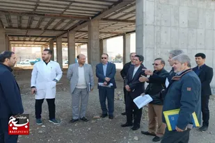 بازدید رئیس دانشگاه علوم پزشکی همدان از مجموعه شبکه بهداشت کبودراهنگ
