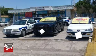توقیف دو خودرو با سرعت غیرمجاز در اردبیل