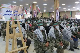 برگزاری اجتماع بسیجیان کرجی در حسینیه عاشقان ثارالله