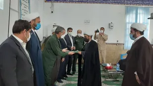 تودیع و معارفه مسئول دفتر نمایندگی ولی فقیه سپاه ناحیه قصرشیرین