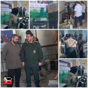 رزمایش خدمت&zwnj;رسانی به مدارس باوی؛ تعمیر و سرویس کولرها پیش از بازگشایی مدارس