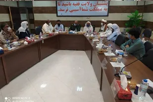 دیدار امام جمعه قصر قند با فرمانده قرارگاه عملیاتی شهید معمار