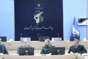 دیدار استاندار زنجان با فرمانده سپاه انصارالمهدی (عج) در محکومیت اقدام نابخردانه پارلمان اروپا
