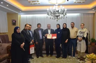 دیدار مدیرعامل ترکتورسازی ایران با نائب قهرمان تکواندوی آسیا