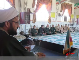 مراسم سوگواری و عزاداری شهادت حضرت امام محمد باقر (ع) در سپاه درگز