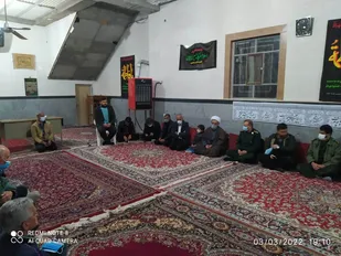 برگزاری مراسم بهبود یافتگان اعتیاد در روستای علی آباد صالح آباد شاهرود