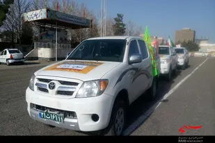 اعزام 7 دستگاه خودرو به&zwnj;همراه اقلام مورد نیاز سیل&zwnj;زدگان از ملایر به لرستان