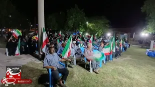 برگزاری مراسم سالگرد شهادت شهید رئیسی در شب هشتاد و یکم تجمعات مردمی هفتکل