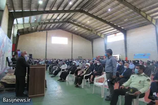 مراسم بزرگداشت هفته دفاع مقدس در سپاه رزن