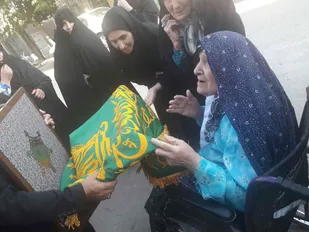 میغان شاهرود میزبان خدام رضوی شود+تصاویر