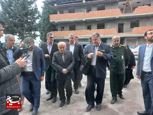 بازدید استاندار مازندران از پروژه ورزشگاه شهدای جویبار