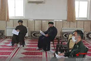 جلسه توجیه برنامه ابلاغی بسیج رابطین حوزه نمایندگی در حوزه های بسیج شهرستان دامغان