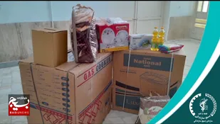 خدمتی دیگر از بسیج سازندگی دامغان/ توزیع ۸ سری جهیزیه&nbsp;