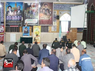 مراسم بزرگداشت شهدای خدمت در شهرستان جرقویه