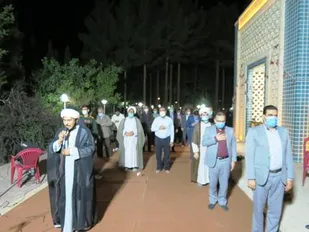 اجتماع مردم و مسئولان نایینی در محکومیت جنایات رزیم اشغالگر قدس