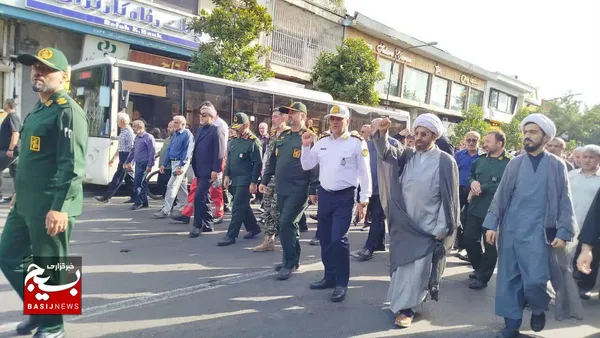 مراسم تشییع پیکر شهدای حمله تروریستی آستانه اشرفیه