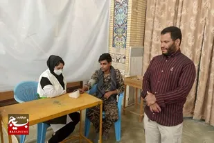 اعزام پزشکان بسیج جامعه پزشکی به مناسبت هفته دفاع مقدس در حوزه سیستان