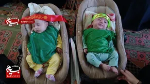 همایش شیرخوارگان حسینی در خمین با حضور پرشور مادران و نوزادان برگزار شد