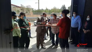 مرکز واکسیناسیون شهرک صنعتی کوثر اشتهارد افتتاح شد+تصاویر