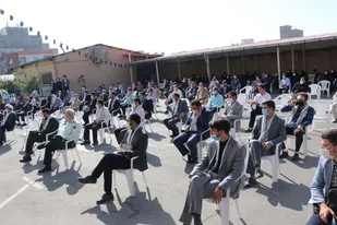 مراسم گرامیداشت هفته دفاع مقدس در اداره آموزش و پرورش ناحیه یک قزوین