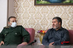 تصاویر |دیدار سردار سلیمانی با جانبازدفاع مقدس