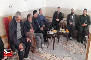 دیدار مسئولان شهرستان بهار با جانبازان سرافراز لالجین+تصاویر