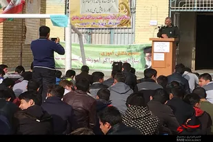 روایتگری دفاع مقدس در مدارس لالجین&zwnj; به&zwnj;مناسبت هفته بسیج دانش&zwnj;آموزی
