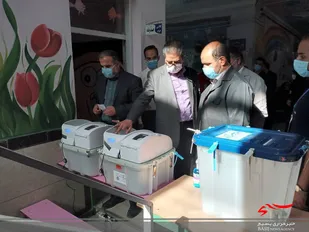 فرمانده سپاه استان رأی خود را به صندوق انداخت
