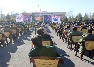 اولین سالگرد شهادت حاج قاسم سلیمانی در سپاه امیرالمومنین(ع) ایلام برگزار شد