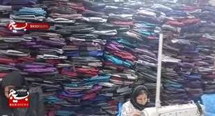 بازدید فرمانده سپاه سلمان از کارگاه خیاطی کوتاه قامتان در زاهدان