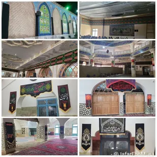 آئین سیاهپوشان در حرم جعفربن موسی الکاظم(ع) پیشوا