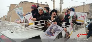 راهپیمایی 22بهمن شهر رزوه