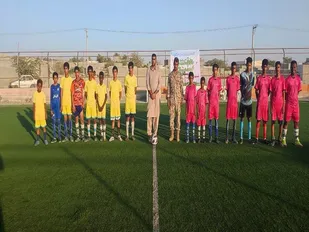 مسابقات مینی فوتبال نونهالان در چابهار برگزار شد