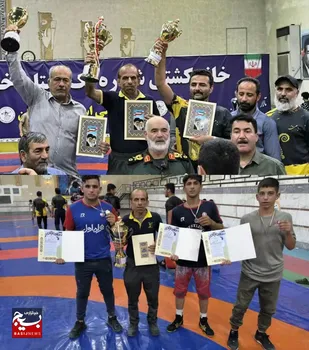 مقام اول کشتی پهلوانی نوجوانان استان به گتوند رسید