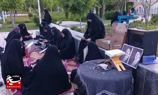 مراسم بزرگداشت شهادت رئیس جمهور در بوستان کتاب برگزار شد