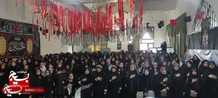 اجتماع بزرگ دختران عاشورایی در نیشابور