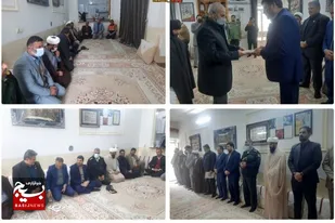 دیدار با خانواده شهدا در اولین روز از دهه مبارک فجر