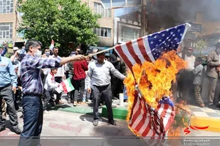 خروش مردم شیعه و اهل سنت تربت جام در راهپیمایی روز جهانی قدس