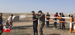مسابقه چندگانه علمدار بسیج شهرستان البرز برگزار شد