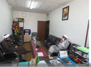 دیدار مسئول نمایندگی ولی فقیه سپاه ناحیه شیروان با مسئول فرهنگی شهرداری شیروان