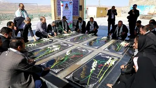 تجدید میثاق هنرمندان چهارمحال وبختیاری با شهدا