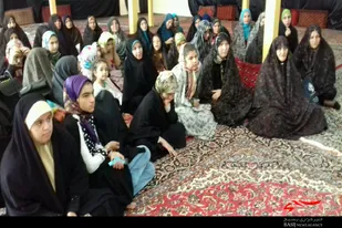 محفل انس با قرآن پایگاه مقاومت بنت الهدی روستای فیازمان